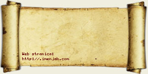 Angelina Milačić vizit kartica